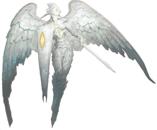 Platinum Angel by Brom